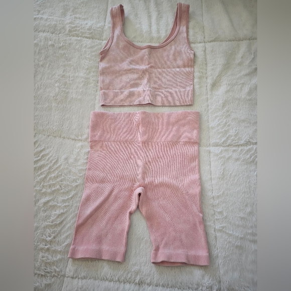 Paradise Fashion 2 PC Set (Stone Washed Pink) - Picture 3 of 6